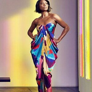 Gabrielle Union Multicolor Dress/NY &Co